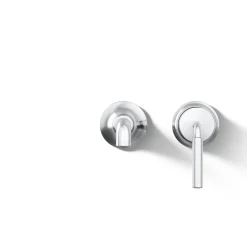 Wall-mount single-handle bathroom sink faucet, 1.2 gpm