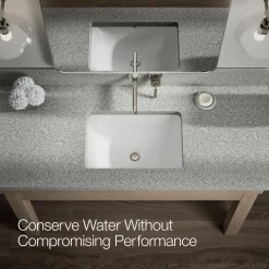 Wall-mount single-handle bathroom sink faucet, 1.2 gpm