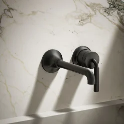 Wall-mount single-handle bathroom sink faucet, 1.2 gpm
