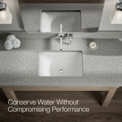 Wall-mount single-handle bathroom sink faucet, 1.2 gpm