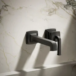 Wall-mount single-handle bathroom sink faucet, 1.2 gpm
