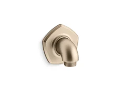 Wall-mount supply elbow