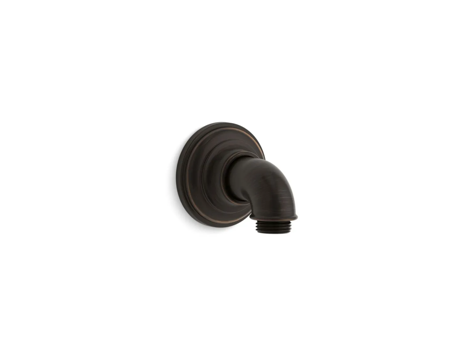 Wall-mount supply elbow