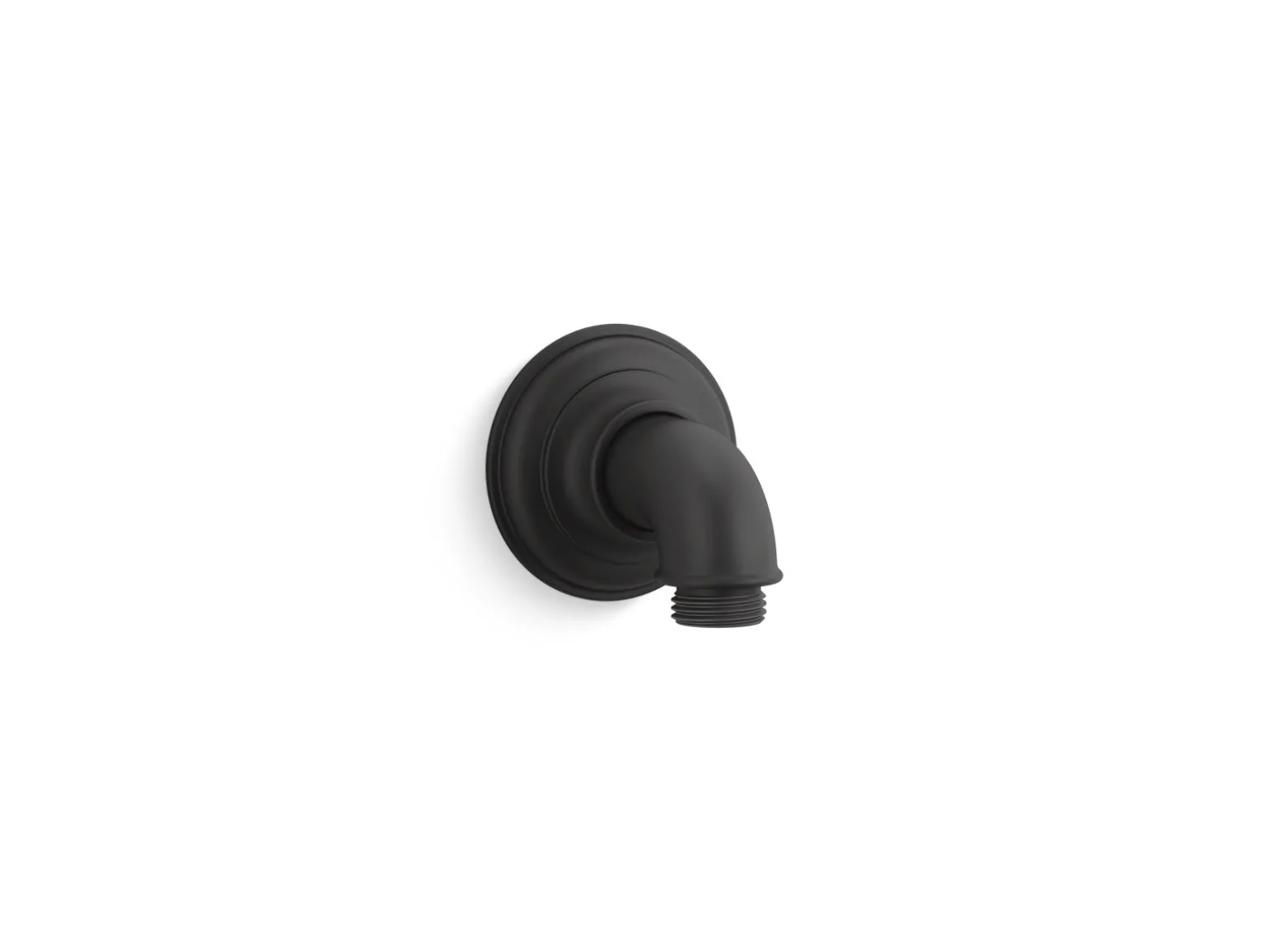 Wall-mount supply elbow