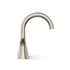 Widespread bathroom sink faucet, 0.5 gpm