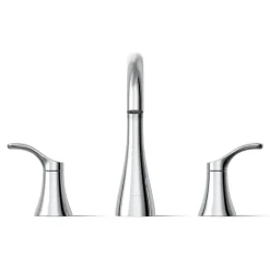 Widespread bathroom sink faucet, 1.2 gpm
