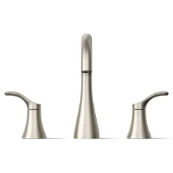 Widespread bathroom sink faucet, 1.2 gpm