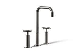Widespread bathroom sink faucet with Cross handles, 1.2 gpm