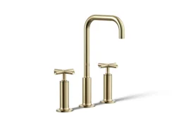 Widespread bathroom sink faucet with Cross handles, 1.2 gpm