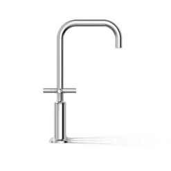 Widespread bathroom sink faucet with Cross handles, 1.2 gpm