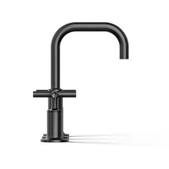 Widespread bathroom sink faucet with Cross handles, 1.2 gpm