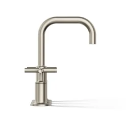 Widespread bathroom sink faucet with Cross handles, 1.2 gpm