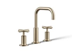 Widespread bathroom sink faucet with Cross handles, 1.2 gpm