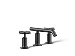 Widespread bathroom sink faucet with Cross handles, 1.2 gpm