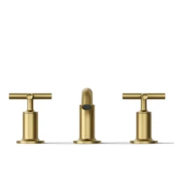 Widespread bathroom sink faucet with Cross handles, 1.2 gpm