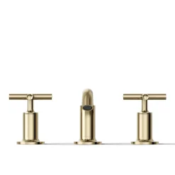 Widespread bathroom sink faucet with Cross handles, 1.2 gpm