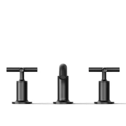 Widespread bathroom sink faucet with Cross handles, 1.2 gpm