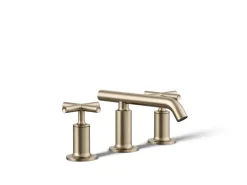 Widespread bathroom sink faucet with Cross handles, 1.2 gpm