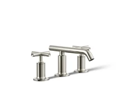 Widespread bathroom sink faucet with Cross handles, 1.2 gpm