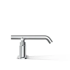 Widespread bathroom sink faucet with Lever handles, 1.2 gpm