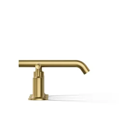 Widespread bathroom sink faucet with Lever handles, 1.2 gpm