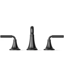 Widespread bathroom sink faucet, 0.5 gpm
