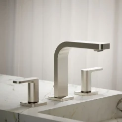 Widespread bathroom sink faucet, 1.2 gpm