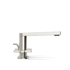 Widespread bathroom sink faucet with Cross handles, 1.2 gpm