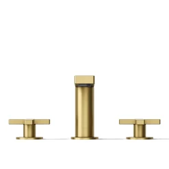 Widespread bathroom sink faucet with Cross handles, 1.2 gpm