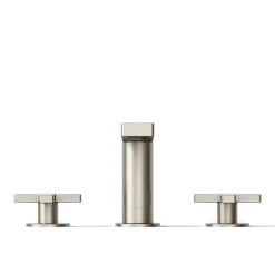 Widespread bathroom sink faucet with Cross handles, 1.2 gpm