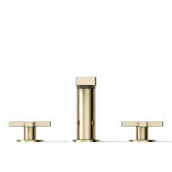 Widespread bathroom sink faucet with Cross handles, 1.2 gpm