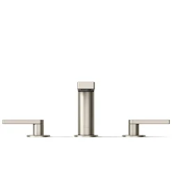 Widespread bathroom sink faucet with Lever handles, 1.2 gpm