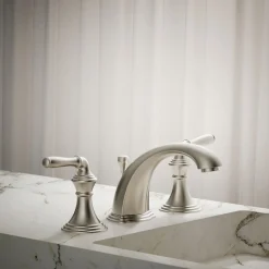 Widespread bathroom sink faucet, 1.2 gpm