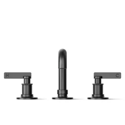 Widespread bathroom sink faucet, 1.2 gpm