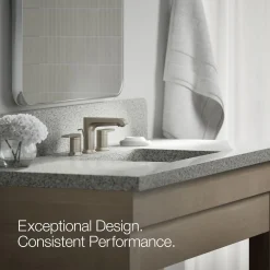 Widespread bathroom sink faucet, 1.2 gpm