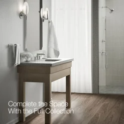 Widespread bathroom sink faucet, 1.2 gpm