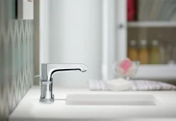 Widespread bathroom sink faucet, 1.2 gpm