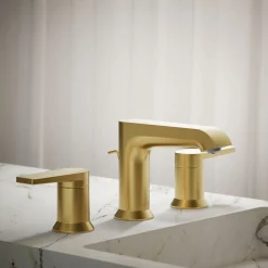 Widespread bathroom sink faucet, 1.2 gpm