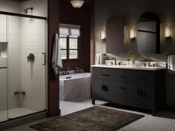 Widespread bathroom sink faucet, 1.2 gpm