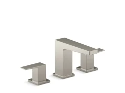 Widespread bathroom sink faucet, 0.5 gpm