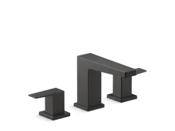 Widespread bathroom sink faucet, 0.5 gpm
