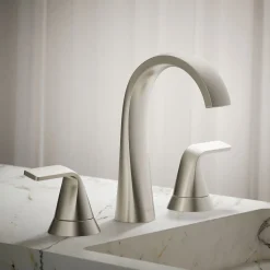 Widespread bathroom sink faucet, 1.2 gpm