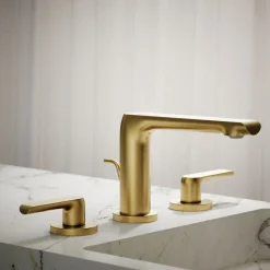 Widespread bathroom sink faucet, 1.2 gpm