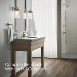 Widespread bathroom sink faucet, 1.2 gpm