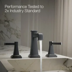 Widespread bathroom sink faucet, 1.2 gpm