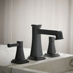 Widespread bathroom sink faucet, 1.2 gpm