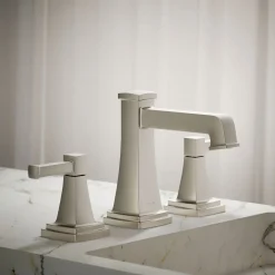 Widespread bathroom sink faucet, 1.2 gpm