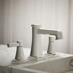 Widespread bathroom sink faucet, 1.2 gpm