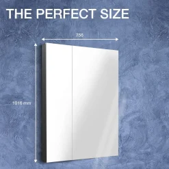 30" W x 40" H medicine cabinet