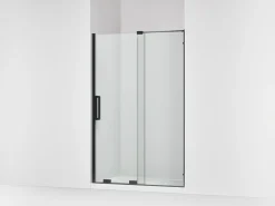 43-3/4"-47-3/4" W x 71-3/4" H sliding shower door with 5/16"-thick Crystal Clear glass